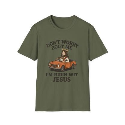 Ridin' Wit Jesus Unisex Softstyle T-Shirt