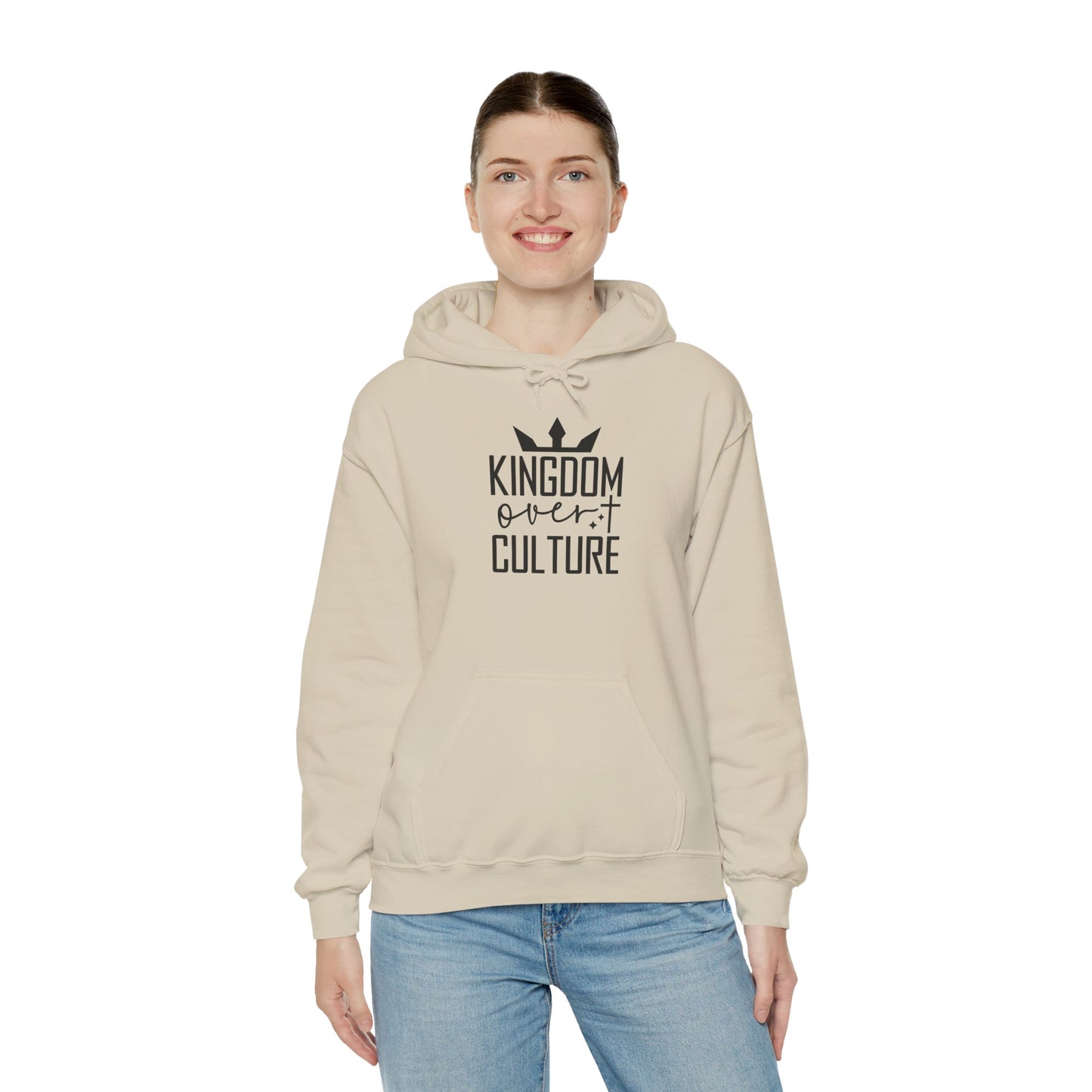 Kingdom Over Culture Hoodie - Unisex Heavy Blend Sweatshirt
