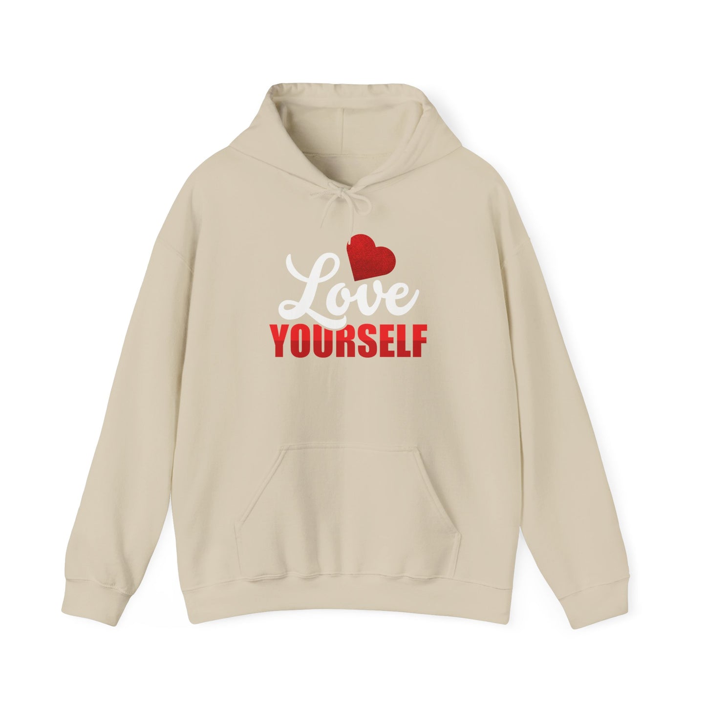 Love Yourself Unisex Hooded Sweatshirt