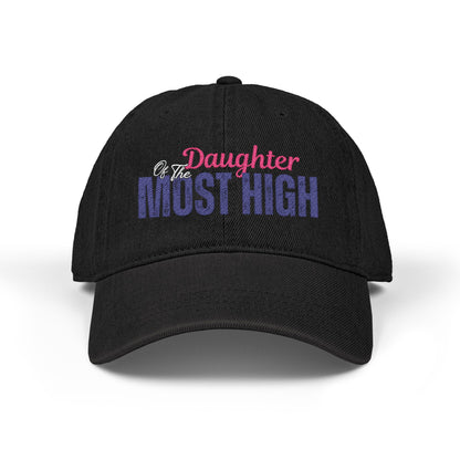 Embroidered Denim Hat - Daughter of the Most High