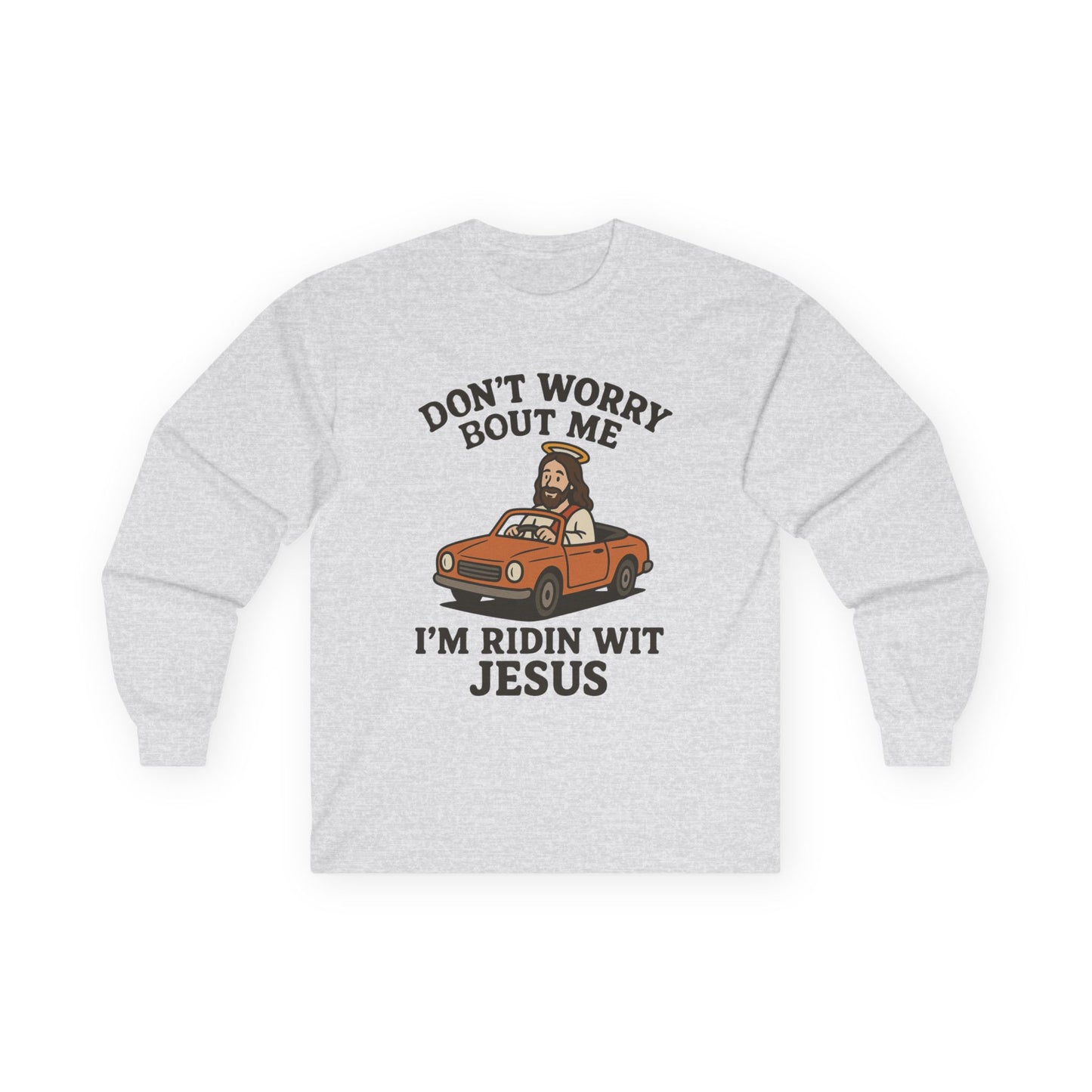 Ridin' Wit Jesus Long Sleeve Tee