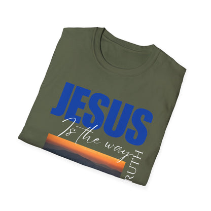 Inspirational Jesus Quote Unisex Softstyle T-Shirt