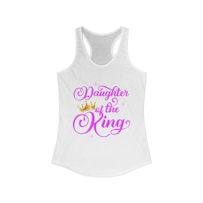 Daughter of the King Racerback Tank - Inspirational Women's Activewear