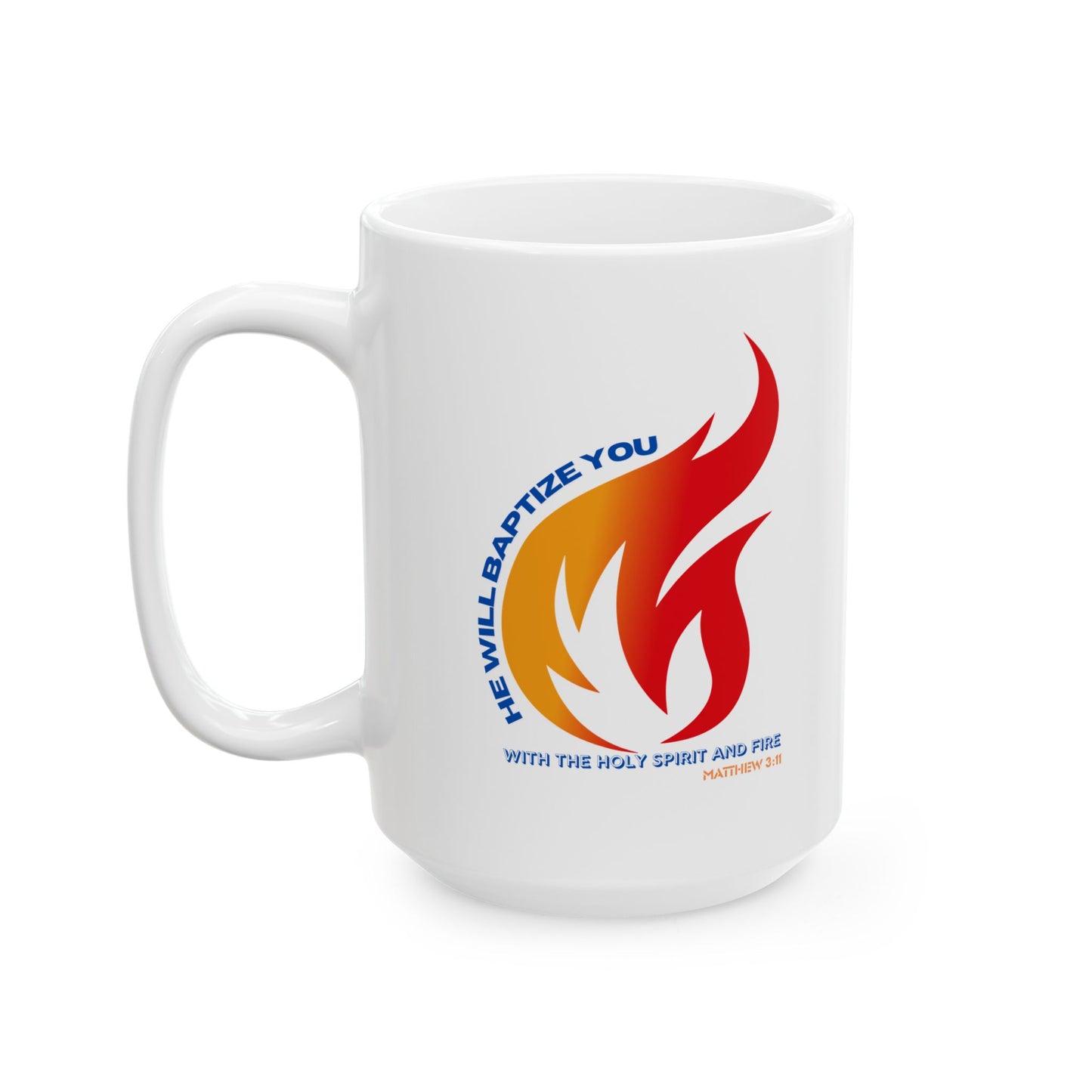 White Inspirational Ceramic Mug – 11oz & 15oz | Motivational Design for Daily Motivation