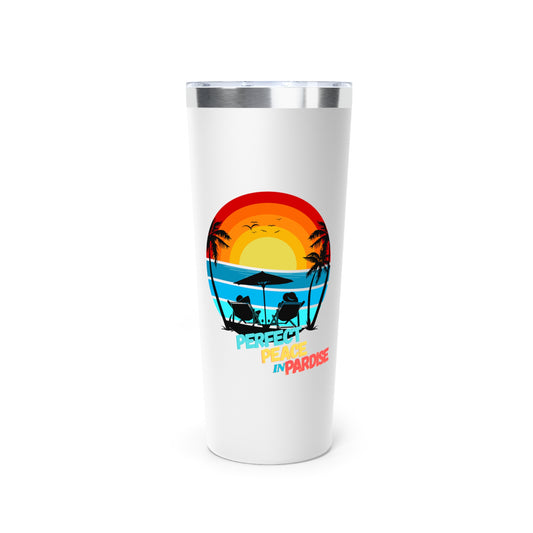 Tumbler with Beach Sunset Design, Perfect Peace in Paradise Travel Mug, Vacation Gift, Insulated Cup for Summer, Beach Lover Tumbler, [...]