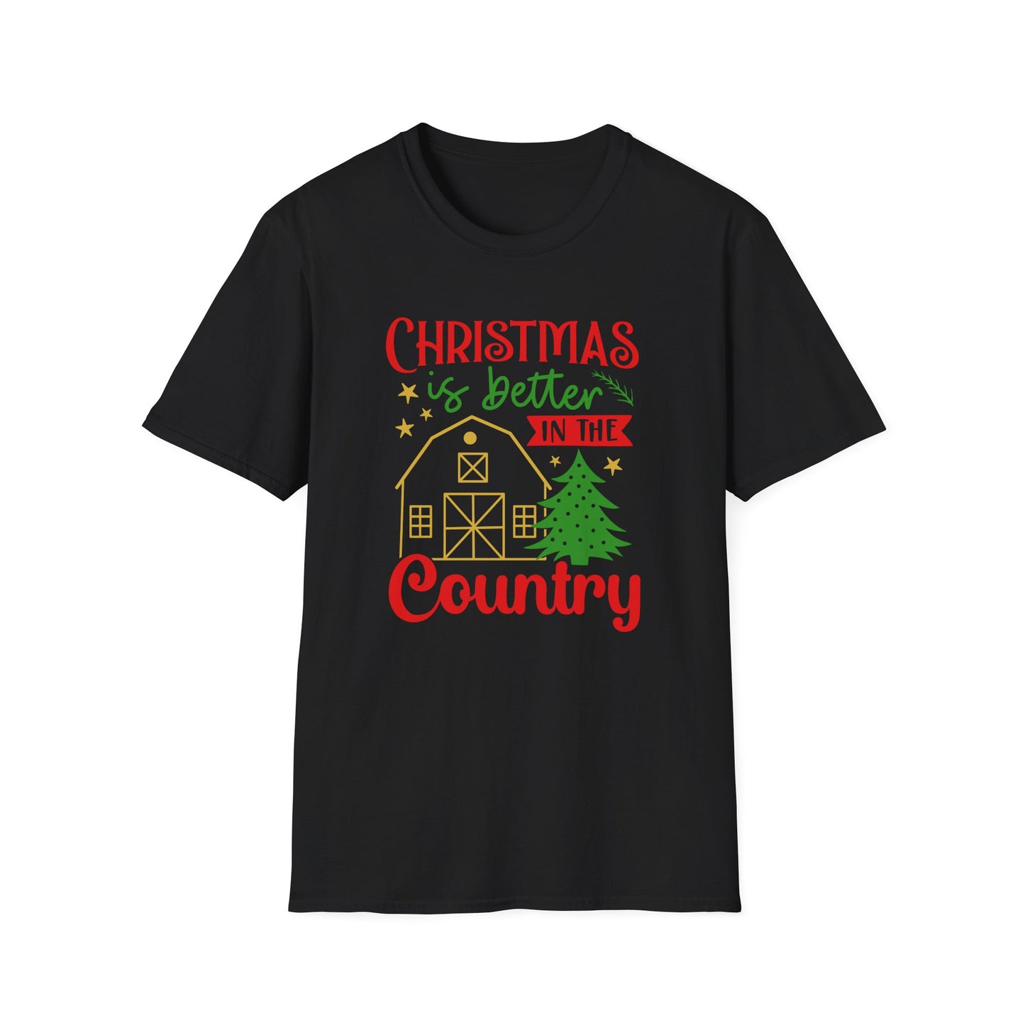Christmas Is Better in the Country T-Shirt