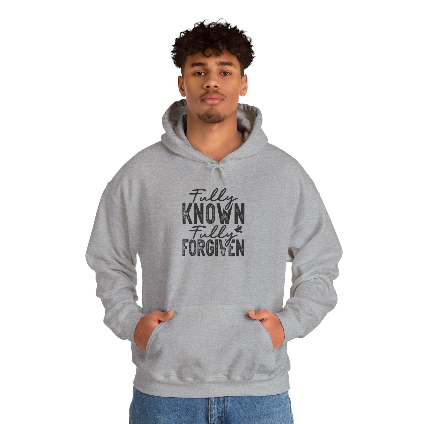 Fully Known & Forgiven Hoodie - Unisex Heavy Blend Sweatshirt