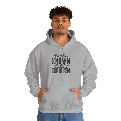 Fully Known & Forgiven Hoodie - Unisex Heavy Blend Sweatshirt