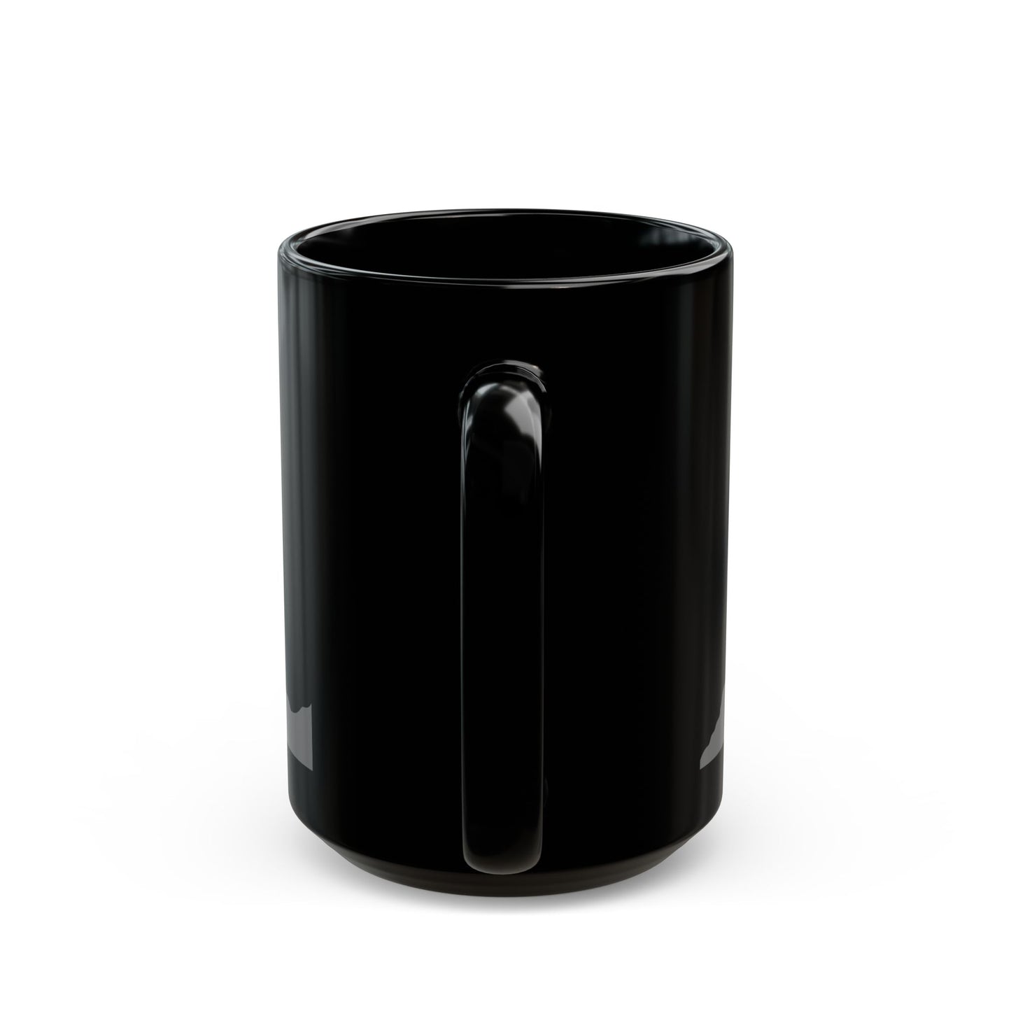 Inspirational Black Mug with Cross Design - Perfect Gift for Faithful Moments