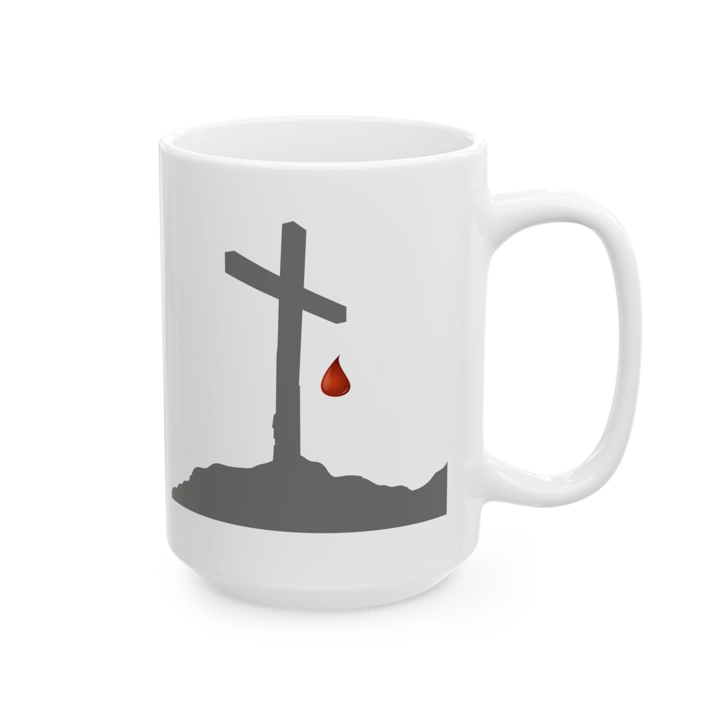 ' The Blood' Artistic Ceramic Mug - Unique Design for Coffee Lovers
