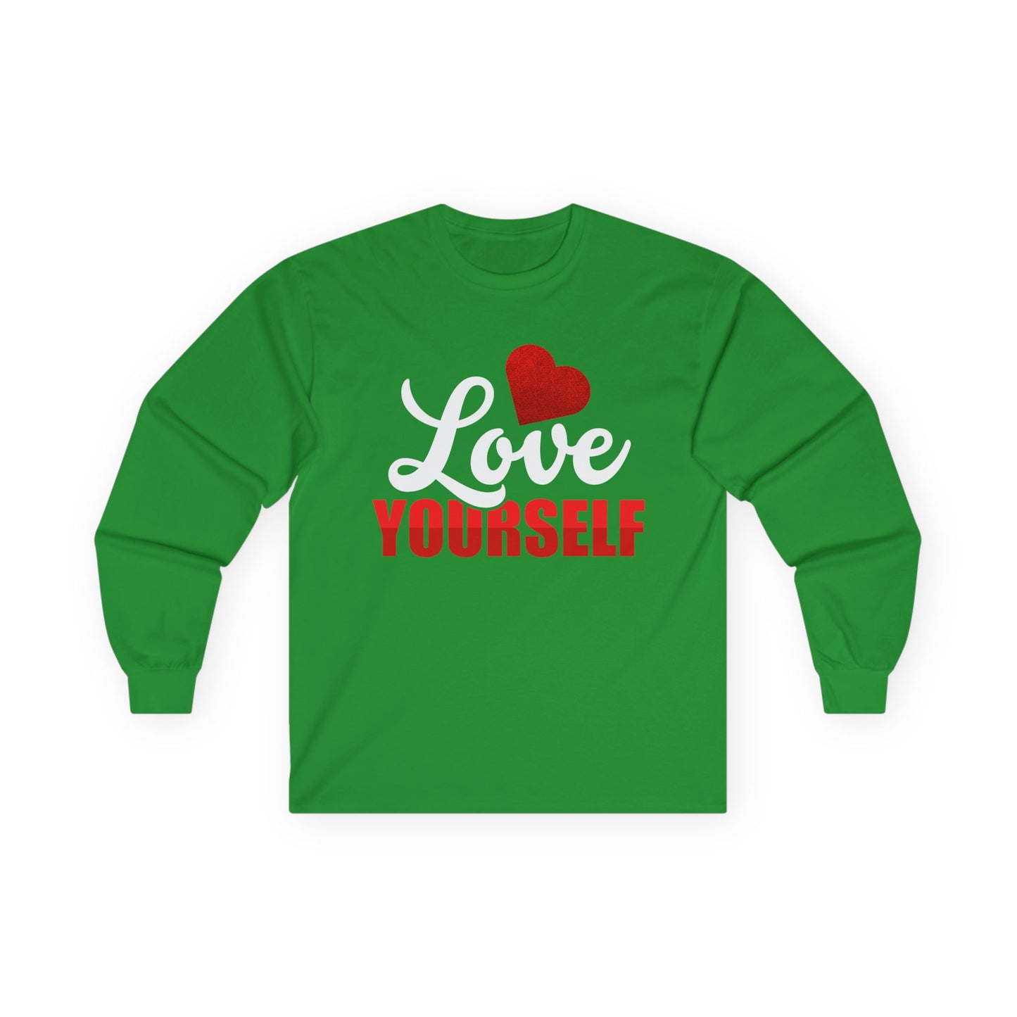 Love Yourself Long Sleeve Tee | Unisex Ultra Cotton Shirt for Self-Care
