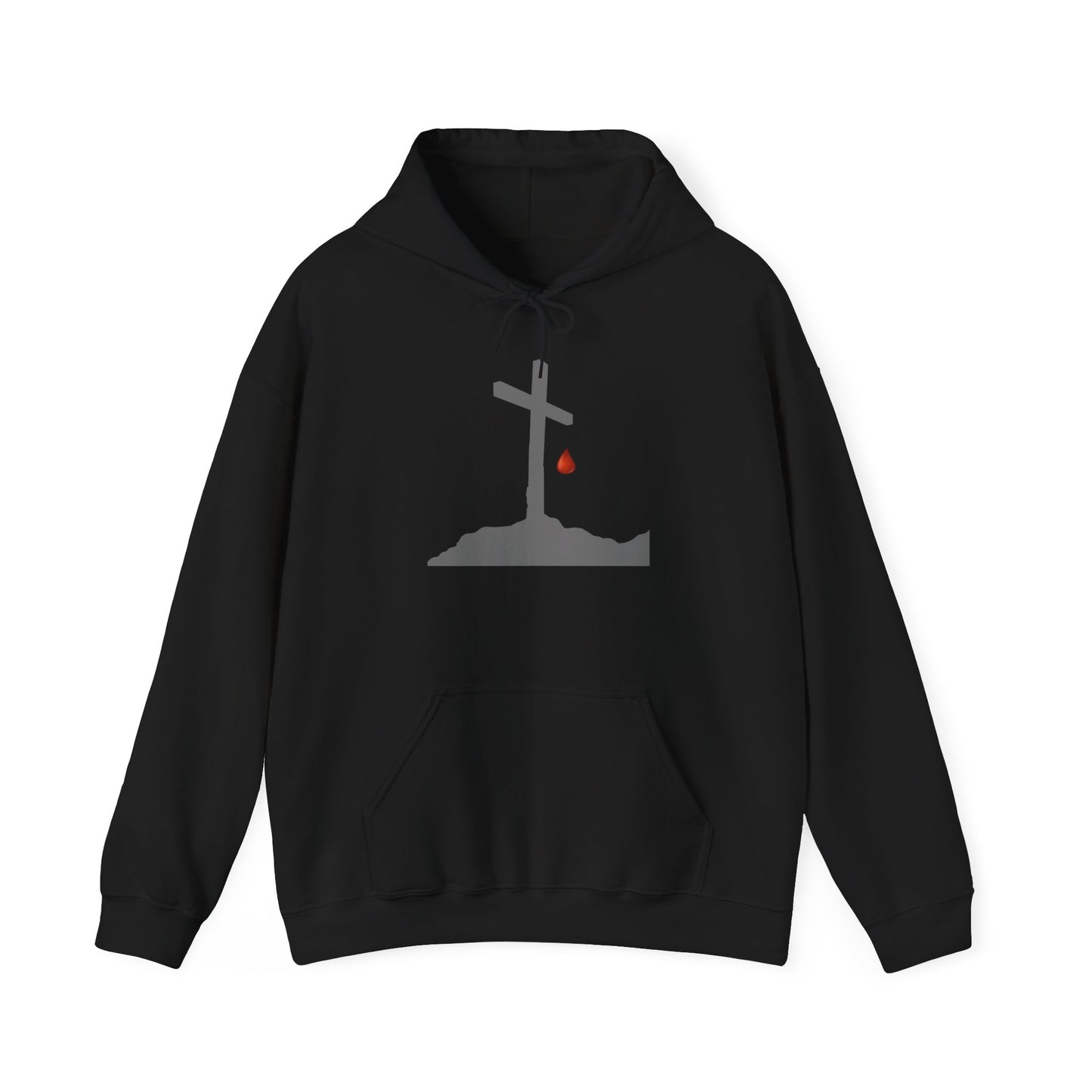 Faith-Inspired Unisex Hoodie with Cross Design