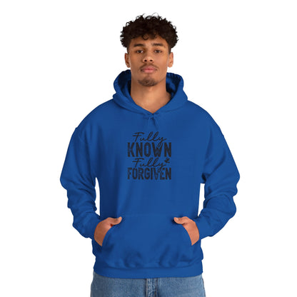 Fully Known & Forgiven Hoodie - Unisex Heavy Blend Sweatshirt