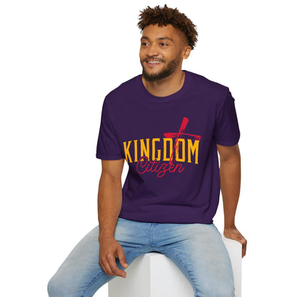 Kingdom Citizen Unisex Softstyle T-Shirt - Faith-Inspired Graphic Tee