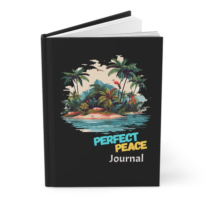 Tropical Paradise Hardcover Journal - Perfect Peace Design