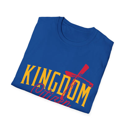 Kingdom Citizen Unisex Softstyle T-Shirt - Faith-Inspired Graphic Tee
