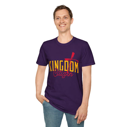 Kingdom Citizen Unisex Softstyle T-Shirt - Faith-Inspired Graphic Tee