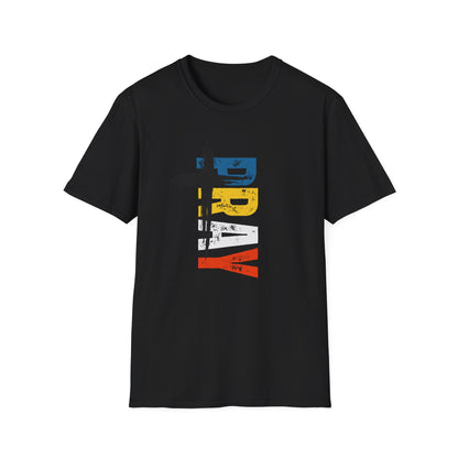 Pray Colorful T-Shirt — Religious Faith Graphic Tee