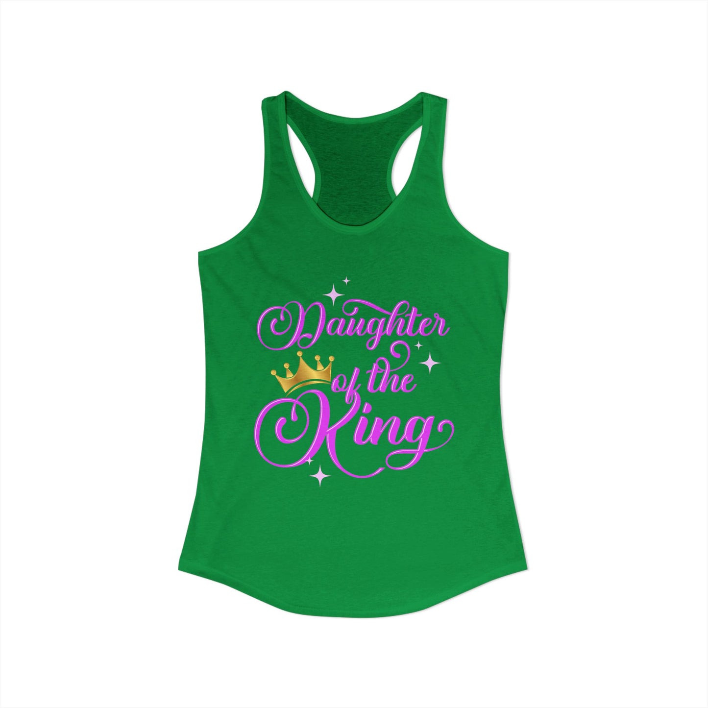 Daughter of the King Racerback Tank - Inspirational Women's Activewear
