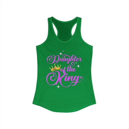 Daughter of the King Racerback Tank - Inspirational Women's Activewear