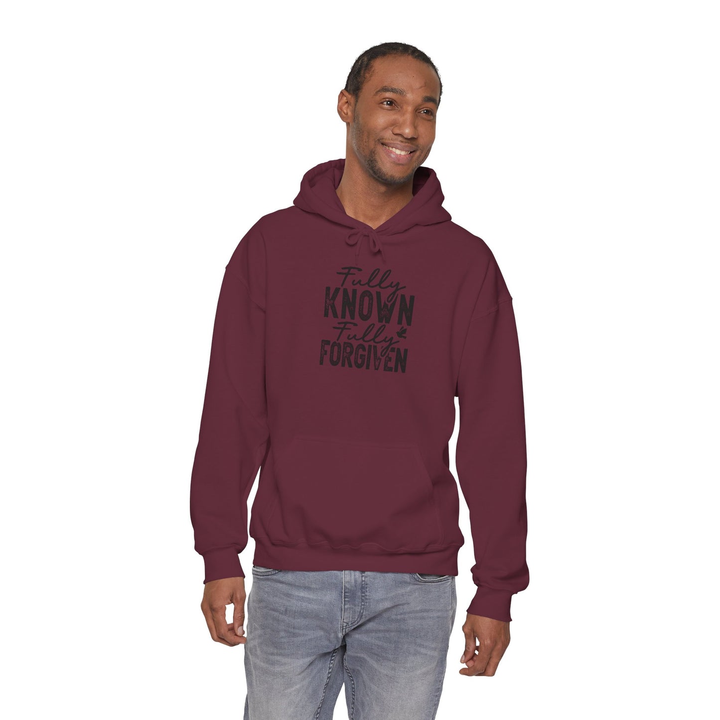 Fully Known & Forgiven Hoodie - Unisex Heavy Blend Sweatshirt