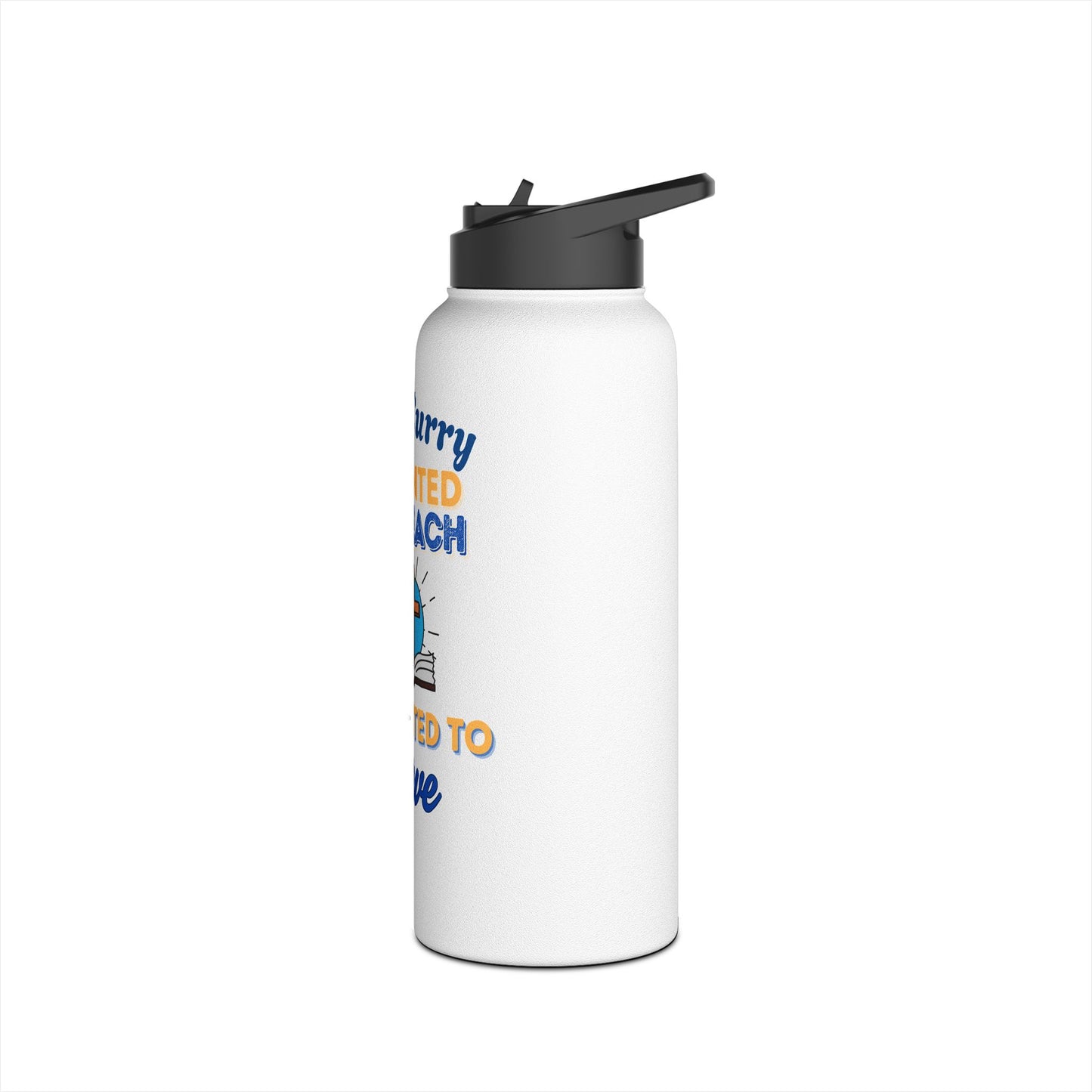 Minister Curry Water Bottle - "Anointed to Preach, Appointed to Serve" Stainless Steel Bottle