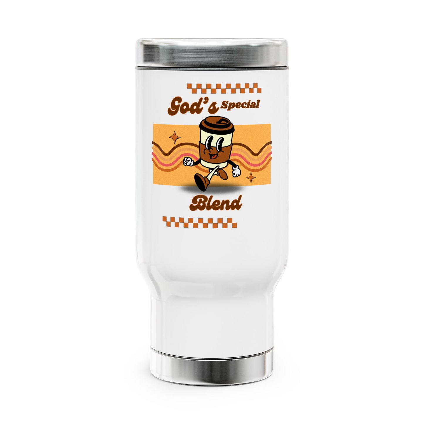 God's Special Blend Travel Mug | Stainless Steel Coffee Cup, Unique Gift, Coffee Lover's Must-Have, Fun Designs, Travel Accessory