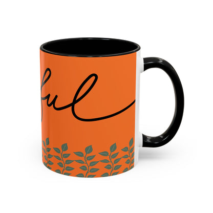 Be Joyful Accent Coffee Mug - Perfect for Daily Inspiration