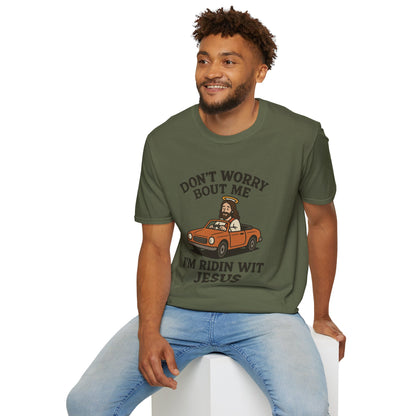 Ridin' Wit Jesus Unisex Softstyle T-Shirt