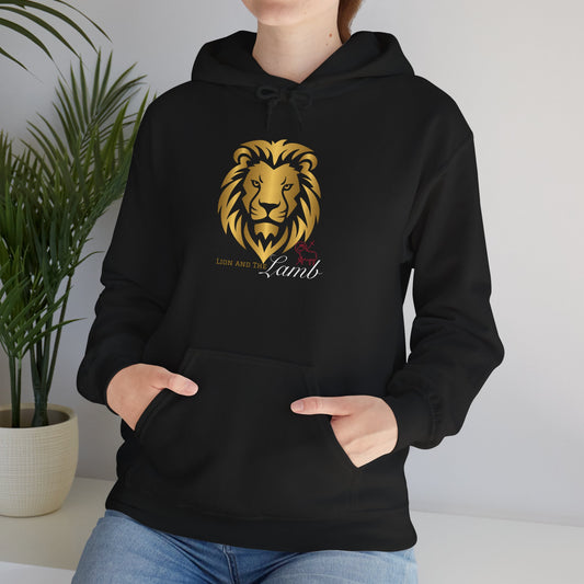 Lion and Lamb Hoodie - Unisex Heavy Blend™ Sweatshirt