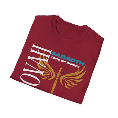Jehovah Sabaoth Unisex Softstyle T-Shirt - Spiritual Faith Tee