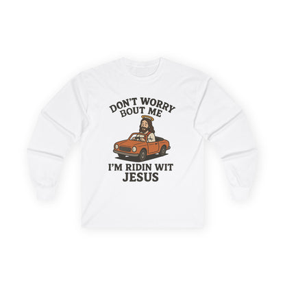 Ridin' Wit Jesus Long Sleeve Tee