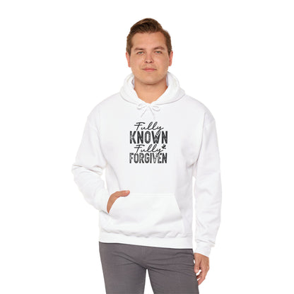 Fully Known & Forgiven Hoodie - Unisex Heavy Blend Sweatshirt