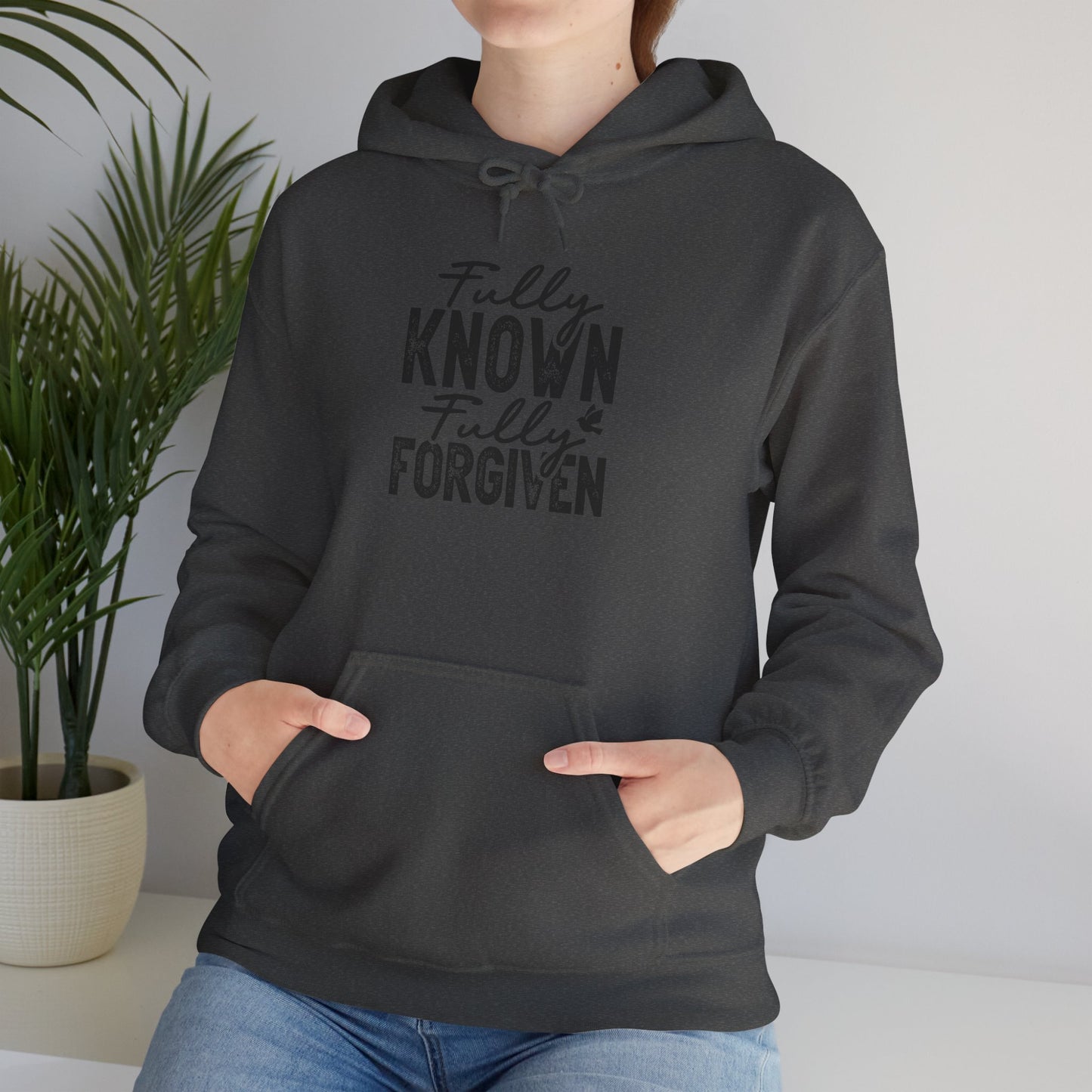 Fully Known & Forgiven Hoodie - Unisex Heavy Blend Sweatshirt