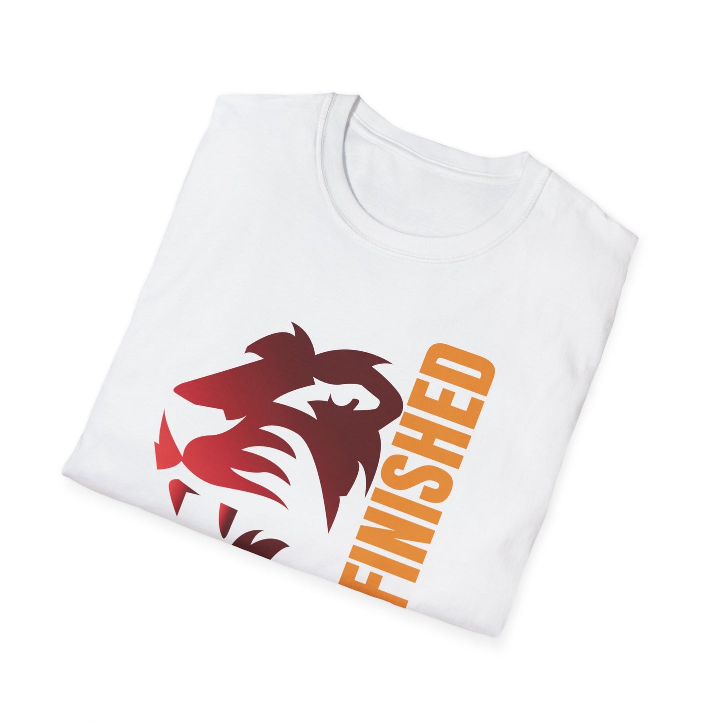 Unisex Softstyle T-Shirt - 'It Is Finished' Motivational Tee for Inspiration and Faith