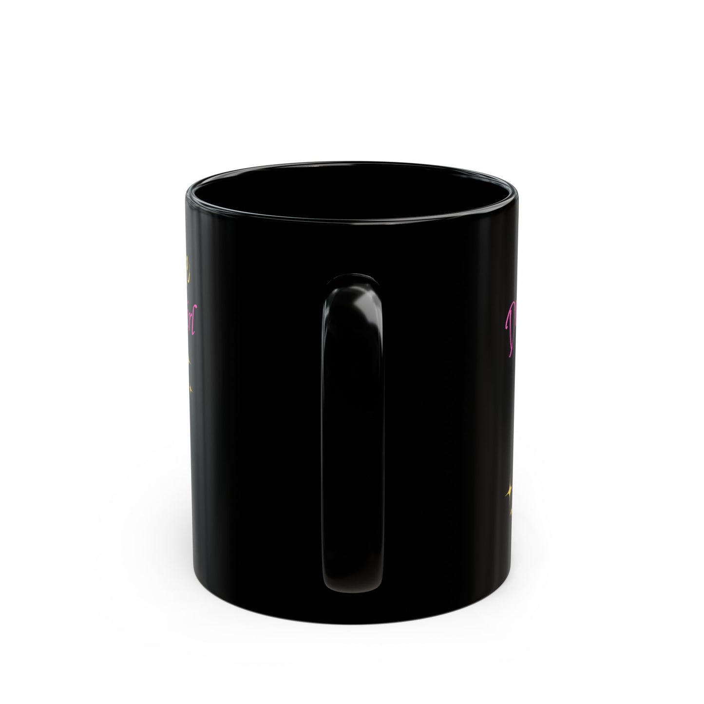 Personalized Daddy's Little Girl Black Mug - Perfect Gift for Dads and Daughters
