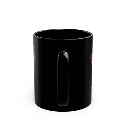 Personalized Daddy's Little Girl Black Mug - Perfect Gift for Dads and Daughters