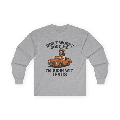Ridin' Wit Jesus Long Sleeve Tee