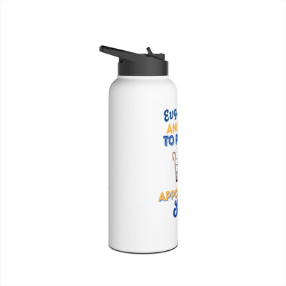 Anointed to Preach Stainless Steel Water Bottle — "Appointed to Serve" Church Gift