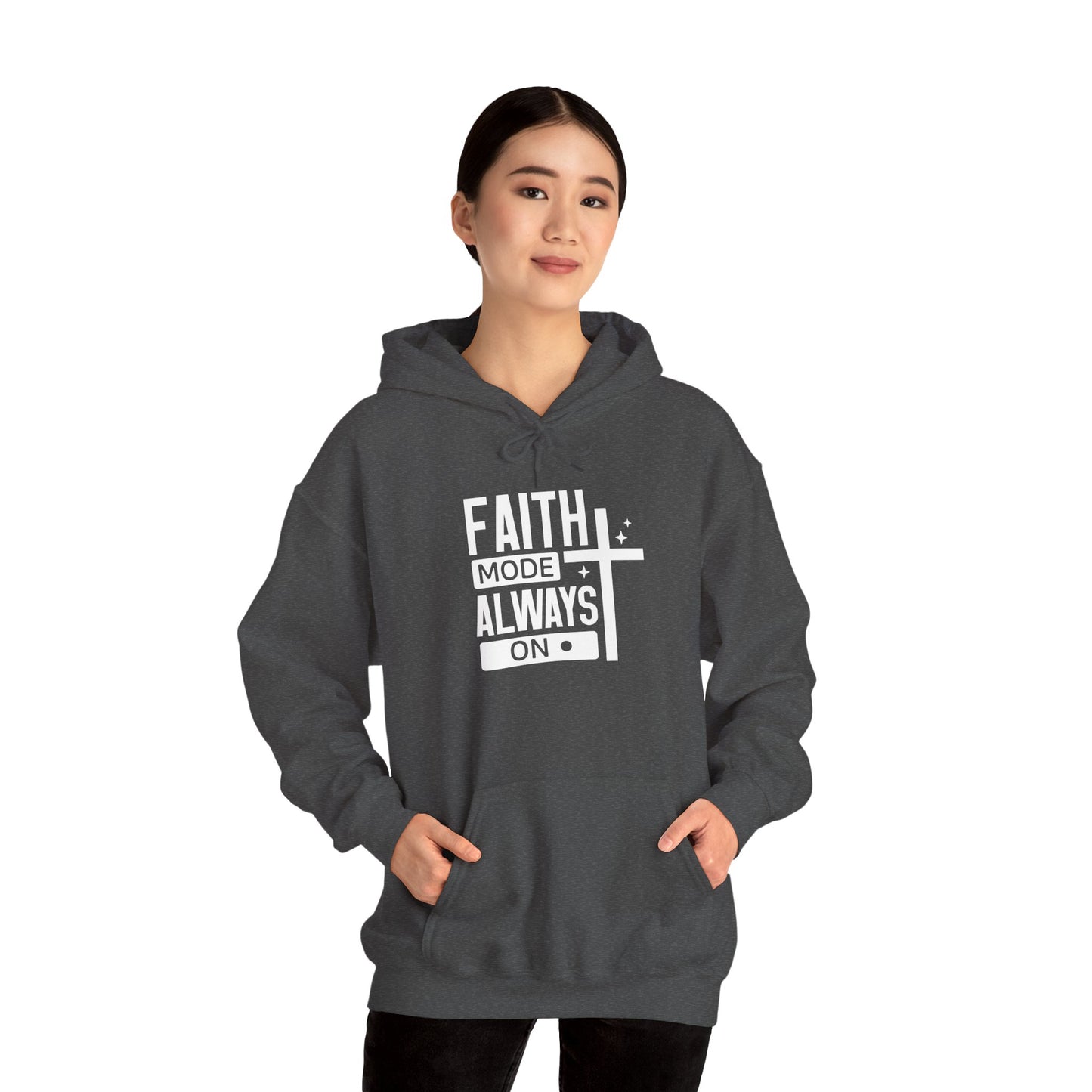Faith Mode Hooded Sweatshirt - Unisex Heavy Blend™
