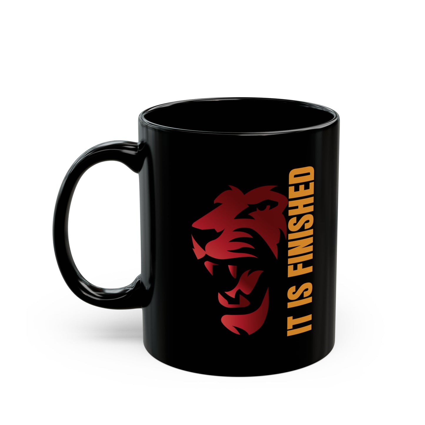 Motivational Black Mug - "IT IS FINISHED" - Perfect Gift for Inspiration